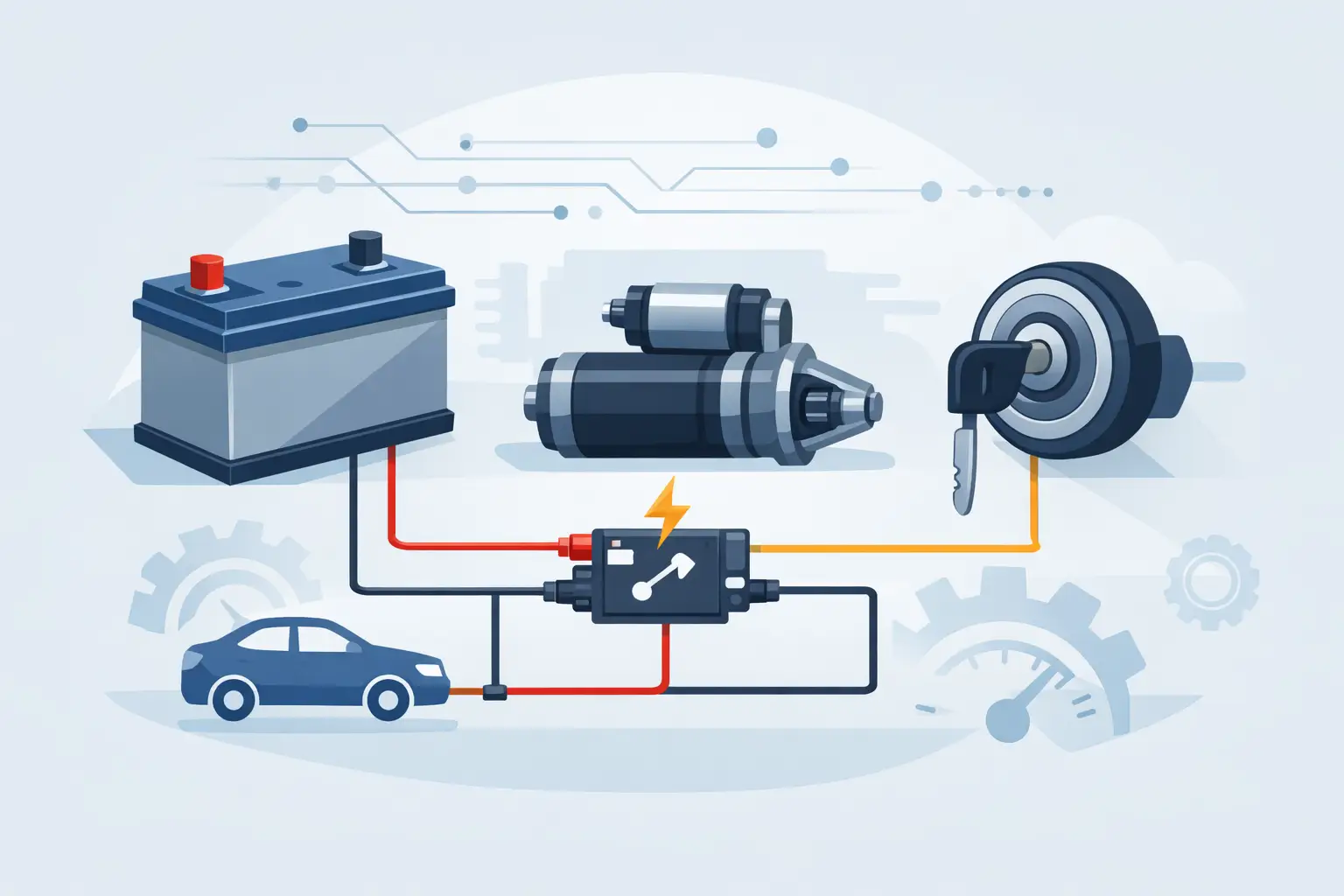 Starting System Wiring Diagram Basics
