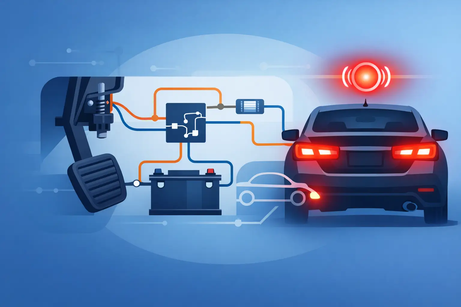 Brake Light Circuit Diagram Explained