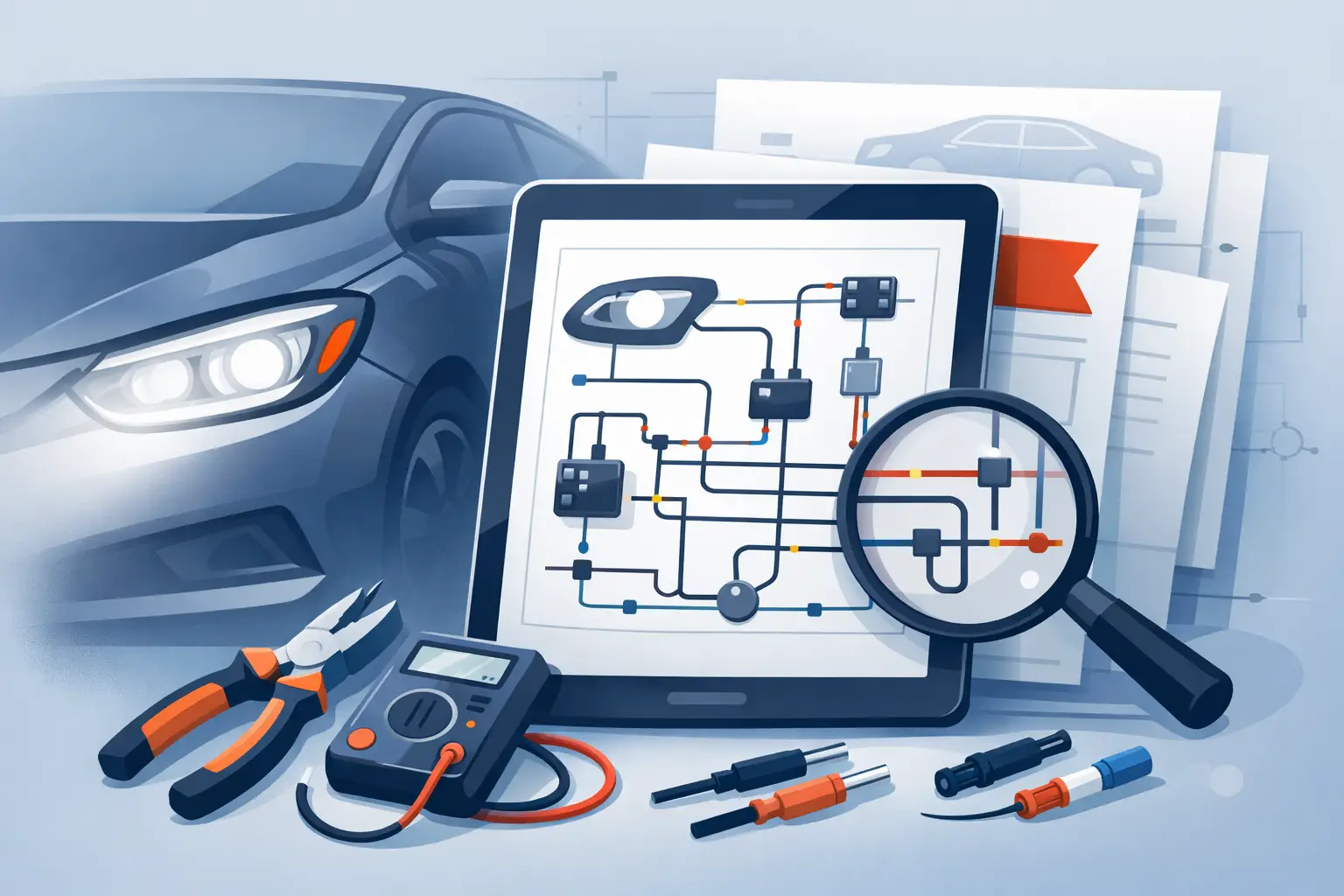 Headlight Wiring Schematic PDF for Fast Repair