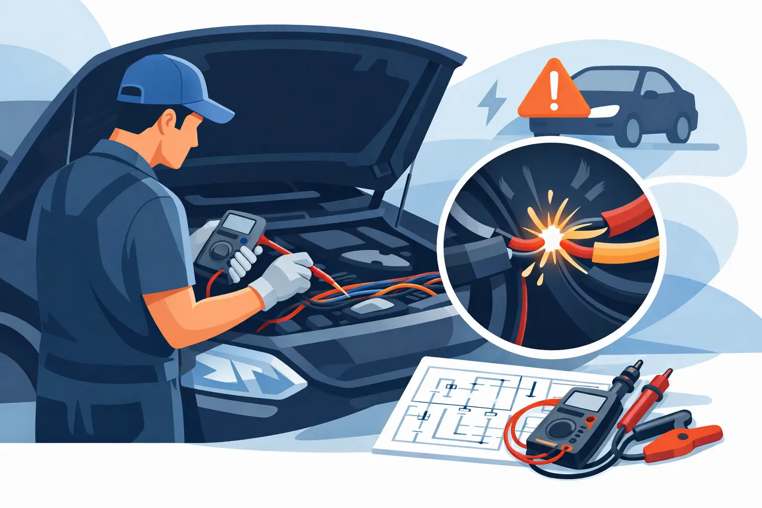 How to Fix Wiring Faults in a Vehicle